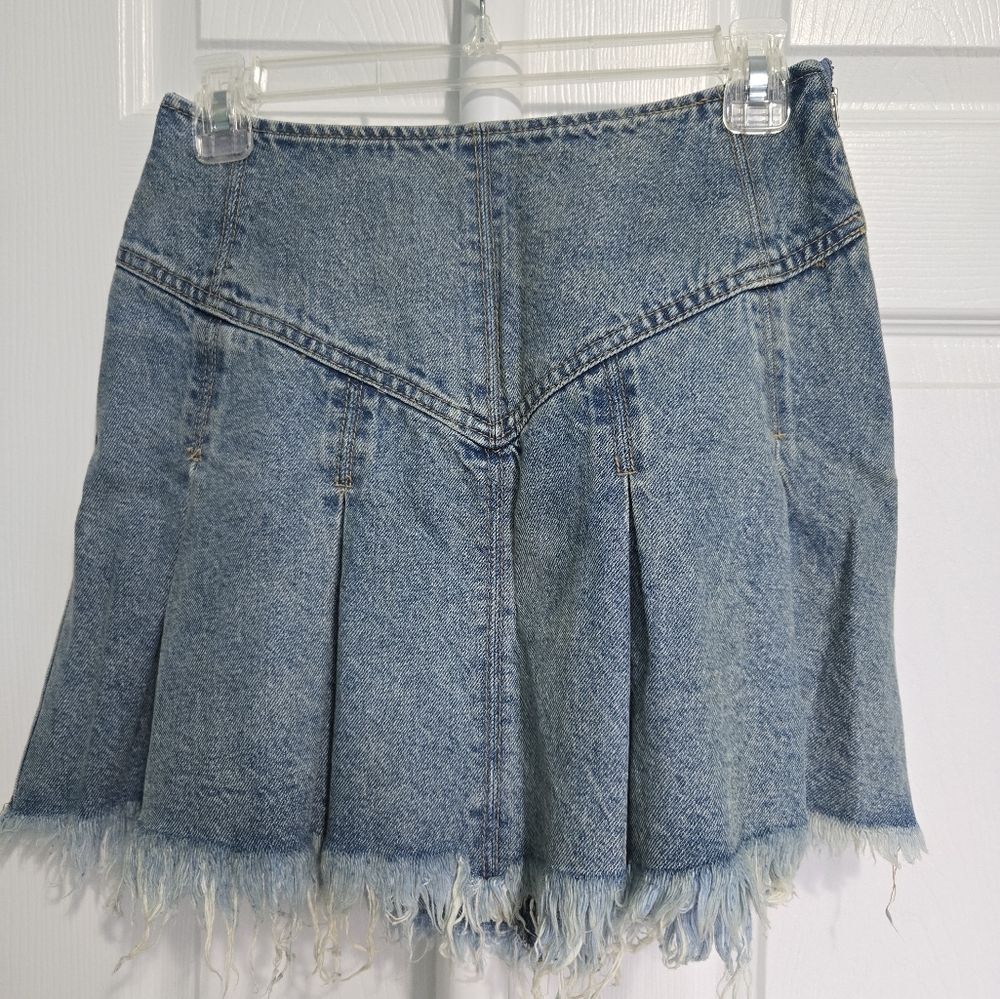 Free People Denim Skirt